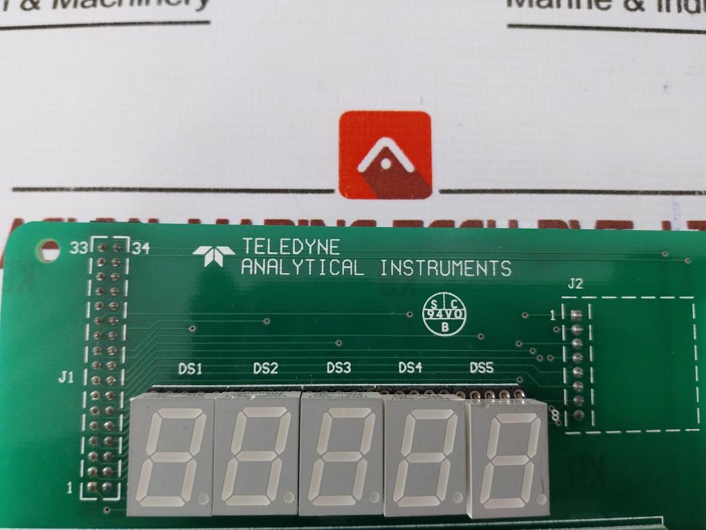 Teledyne C62371 Front Panel Display Pc Board Module Assy P/N: C62371 94V0