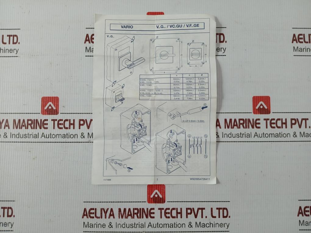Telemecanique-Vario-Emergency-Stop-Main-Switch-690v-25a-New-10
