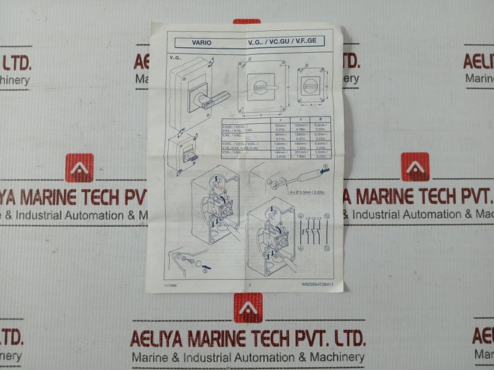 Telemecanique-Vario-Emergency-Stop-Main-Switch-690v-25a-New-10