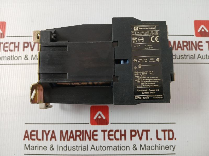 Telemecanique 1000V/40A Contactor Lp1 D25008Bd