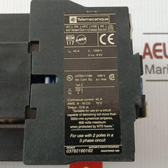 Telemecanique 1000V/40A Contactor Lp1 D25008Bd