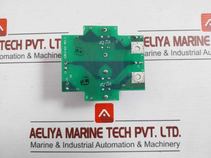 Telemecanique 52012-630 Power Control Board Rev: C 3A