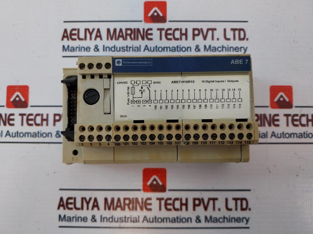 Telemecanique ABE7-H16R10 16 Digital In/Output Connection Base