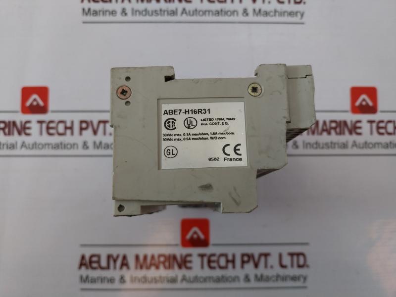 Telemecanique Abe7-h16R31 16 Digital Input/Output Module 24Vdc