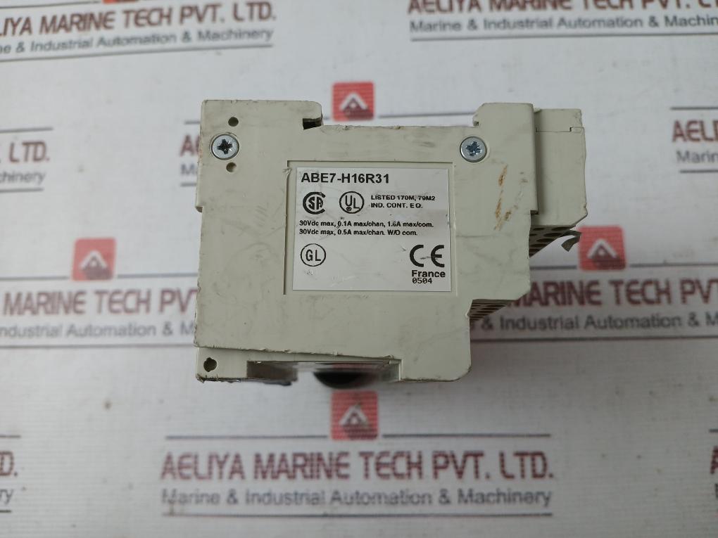 Telemecanique Abe7-h16R31 16 Digital Input/Output Module +24Vdc 30Vdc