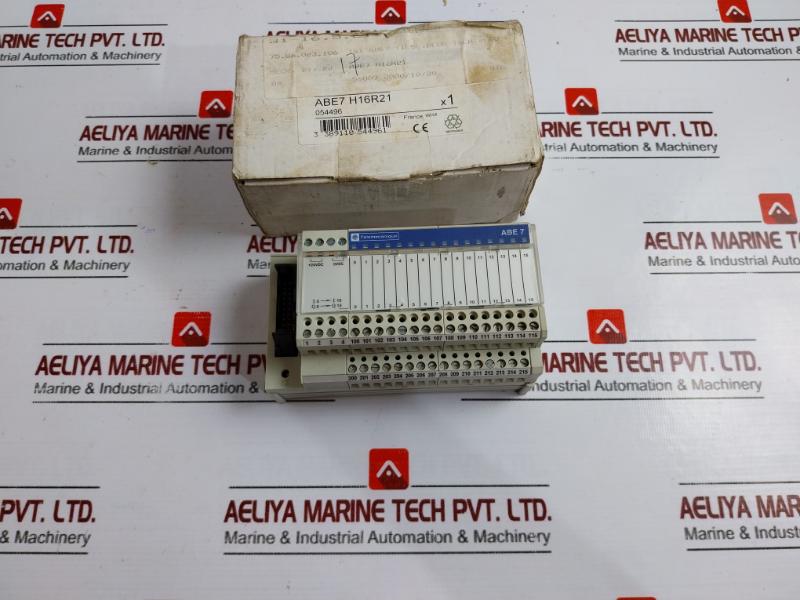 Telemecanique Abe7-h16R21 I/O Passive Connection Sub Base Module 24Vdc