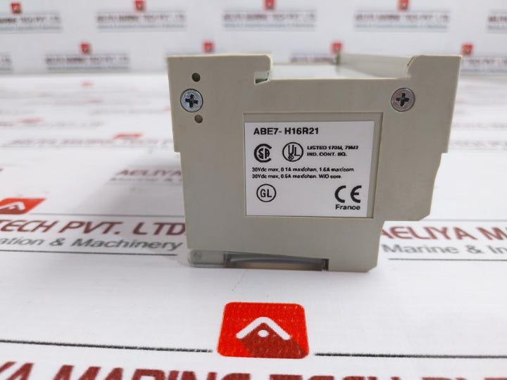 Telemecanique Abe7-h16R21 I/O Passive Connection Sub Base Module 24Vdc