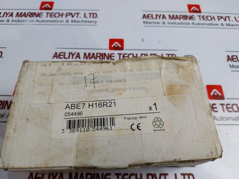 Telemecanique Abe7-h16R21 I/O Passive Connection Sub Base Module 24Vdc