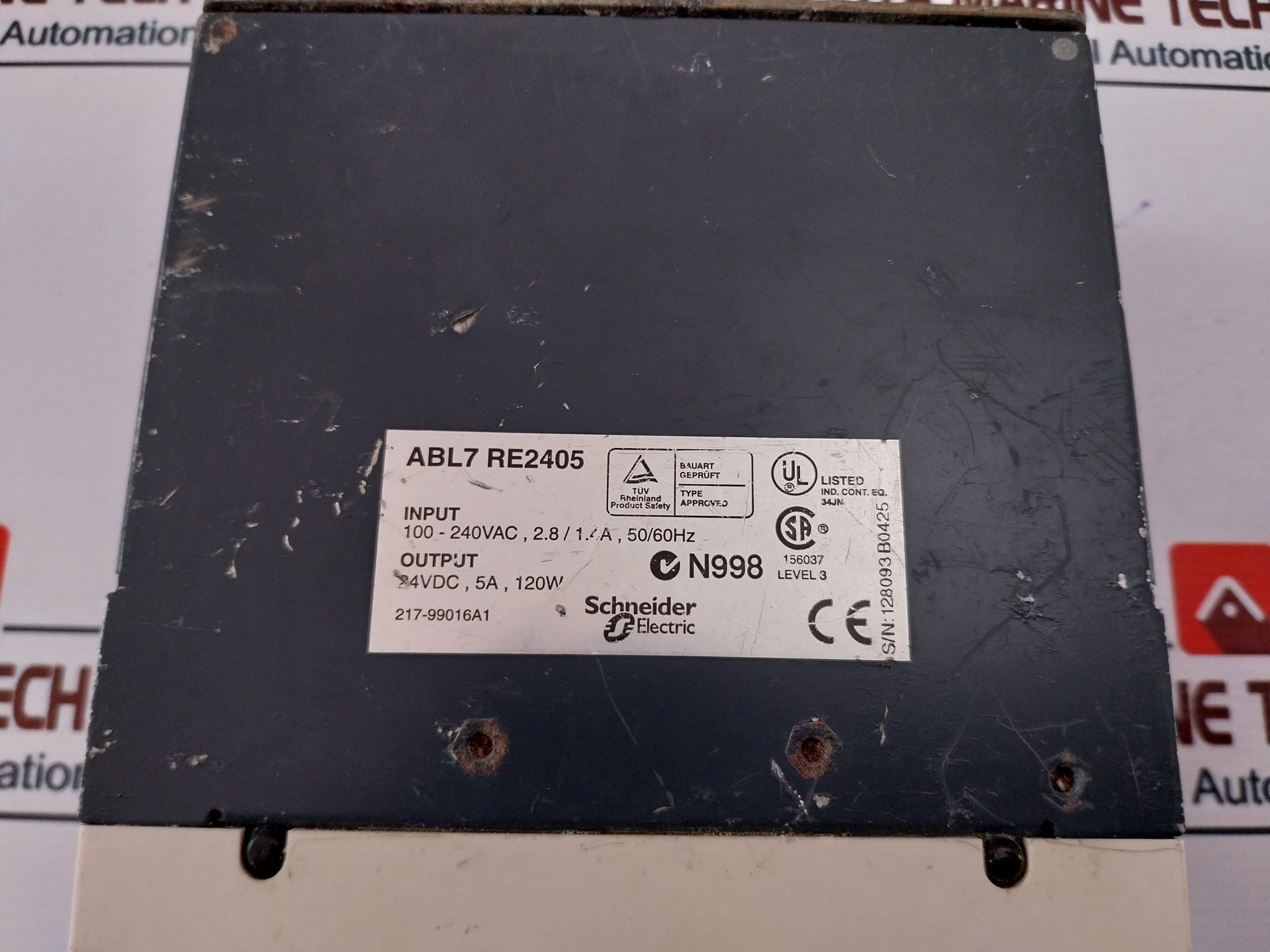 Telemecanique Abl7 Re2405 Power Supply Module 24Vdc 50/60Hz