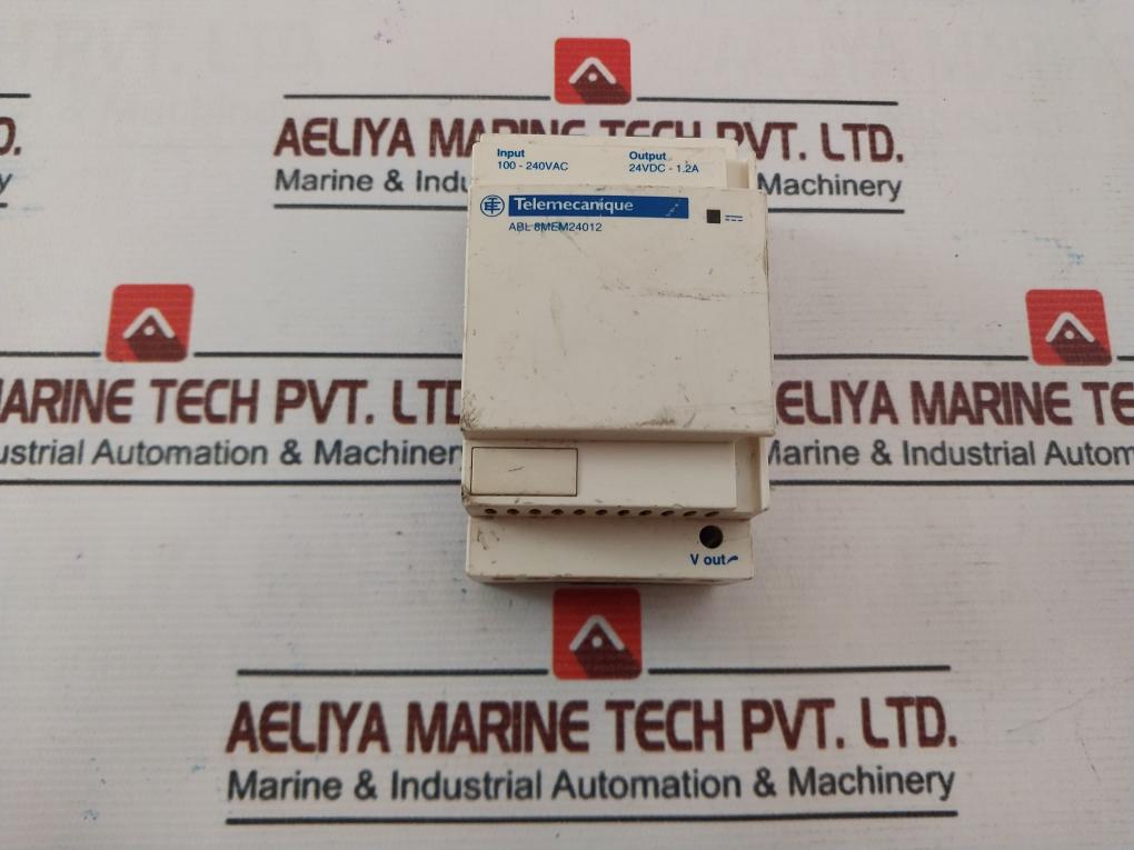 Telemecanique Abl8Mem24012 Modular Power Supply 100-240Vac 0.65-0.40A 50/60Hz