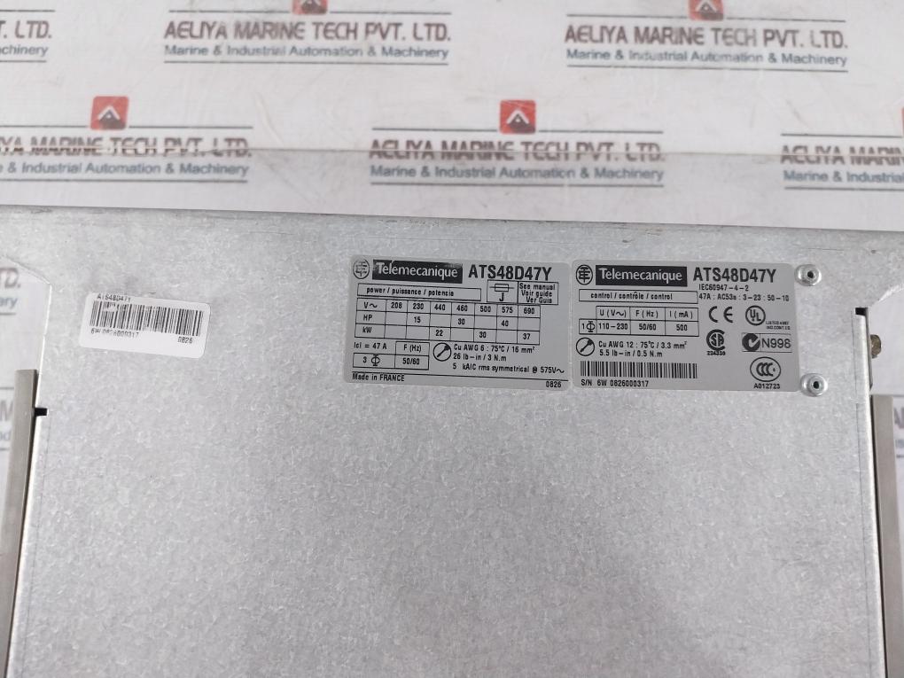 Telemecanique ATS48D47Y AC Drive