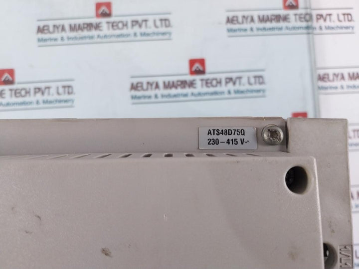 Telemecanique Ats48D75Q Soft Starter 230-415V 50/60Hz 75A, 5.5 Lb-in/0.5 N.M
