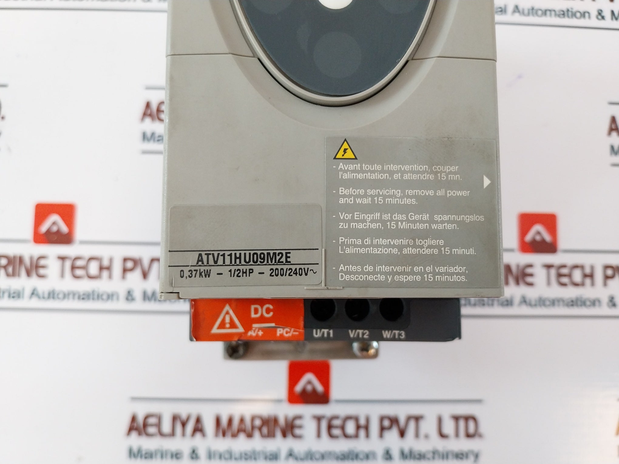 Telemecanique Atv11Hu09M2E Altivar 11 Variable Spped Drive 0,37Kw- 1/2Hp