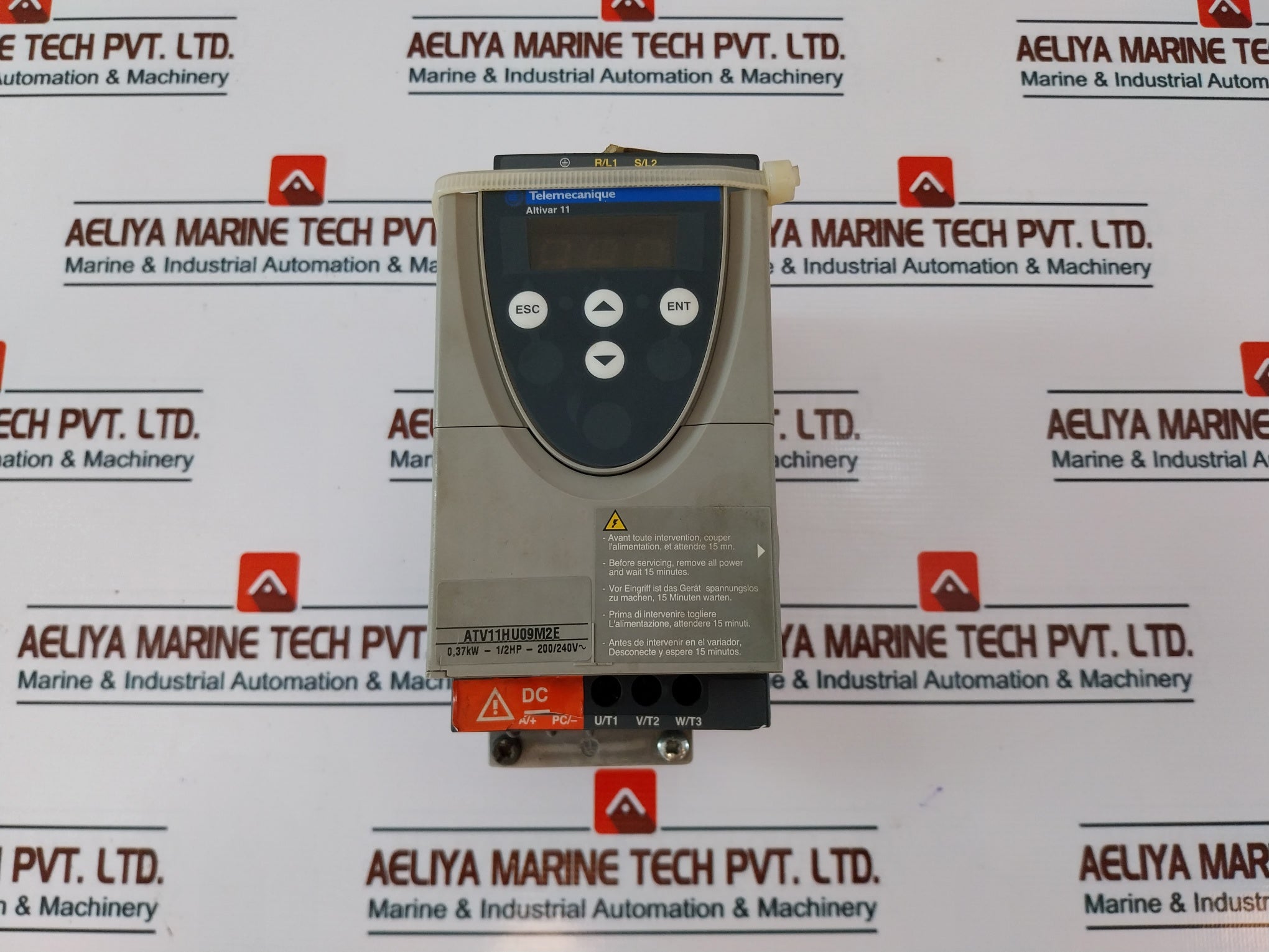 Telemecanique Atv11Hu09M2E Altivar 11 Variable Spped Drive 0,37Kw- 1/2Hp