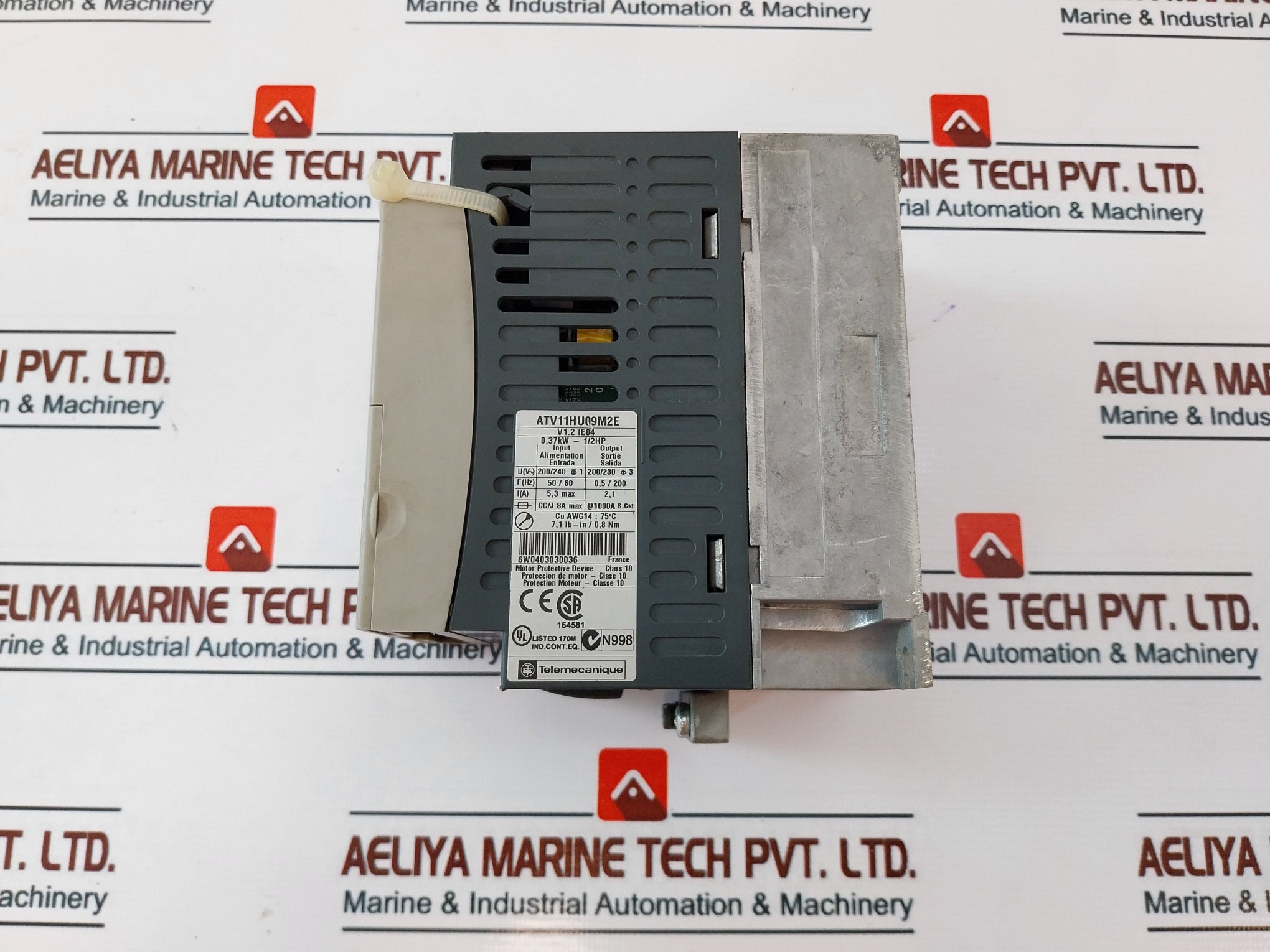 Telemecanique Atv11Hu09M2E Altivar 11 Variable Spped Drive 0,37Kw- 1/2Hp