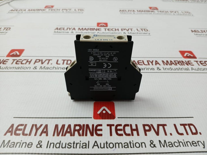 Telemecanique Auxiliary Contact Block La 8 Dn 11