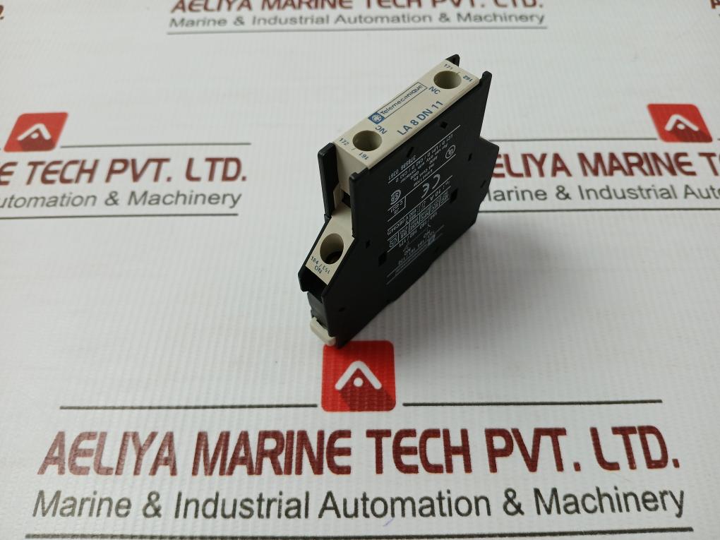 Telemecanique Auxiliary Contact Block La 8 Dn 11