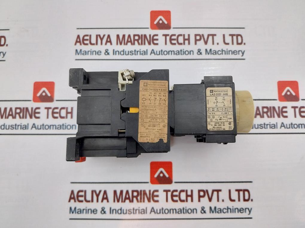 Telemecanique Ca2-dn1229.A60 Contactor Relay 10A 660V~