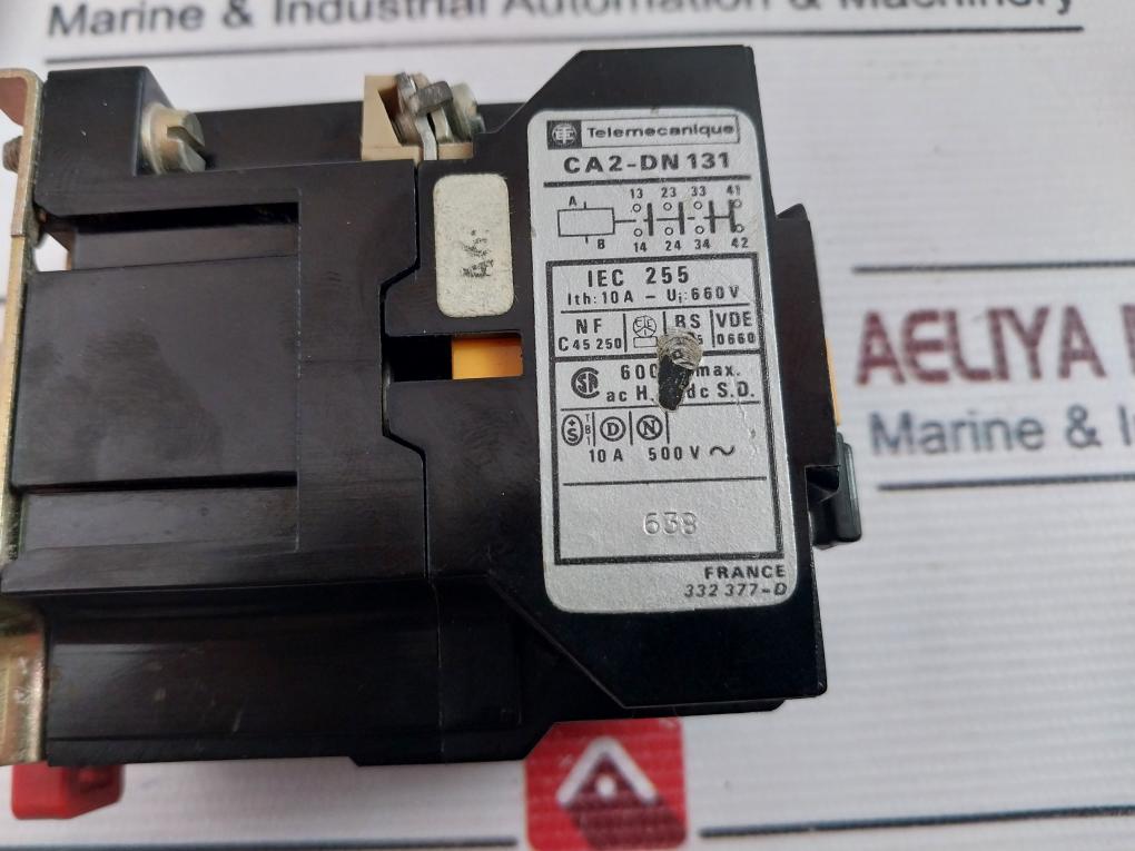 Telemecanique Ca2-dn131 Contactor 10A 50/60Hz