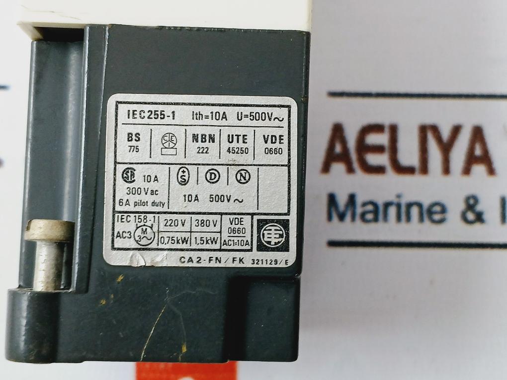 Telemecanique Ca2-fn 131 Control Relay 10A 500V