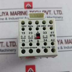 Telemecanique Ca2-fn 131 Relay 208-220V 60Hz