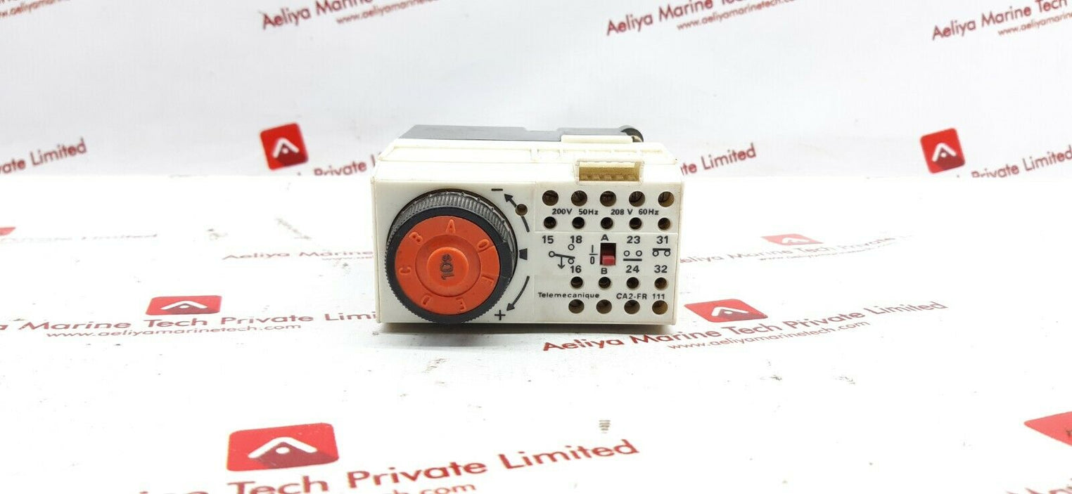 Telemecanique Ca2-fr 111 Controller Time Relay 200v 50hz 208v 60hz