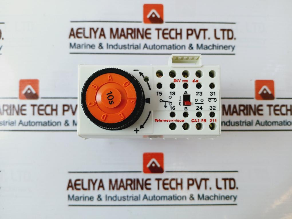 Telemecanique Ca2-fr 211 Time Delay Relay 10S