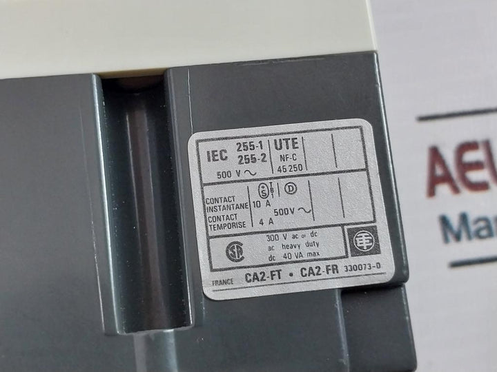 Telemecanique Ca2-ft Time Delay Relay