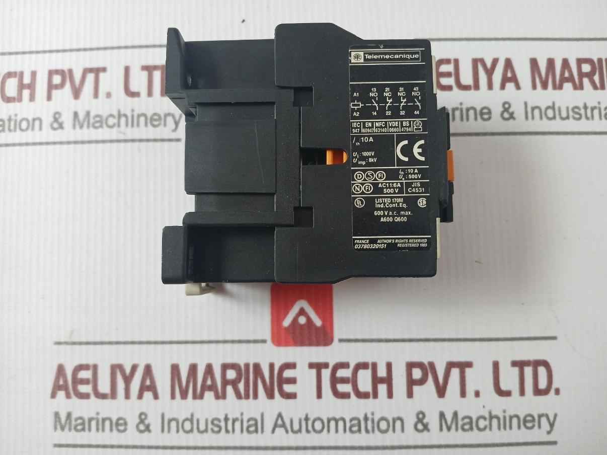 Telemecanique Ca2 Auxiliary Contactor Relay