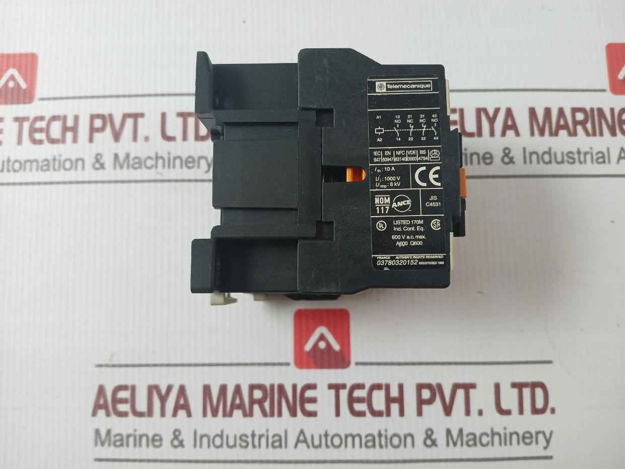 Telemecanique Ca2 Dn22 Auxiliary Control Relay