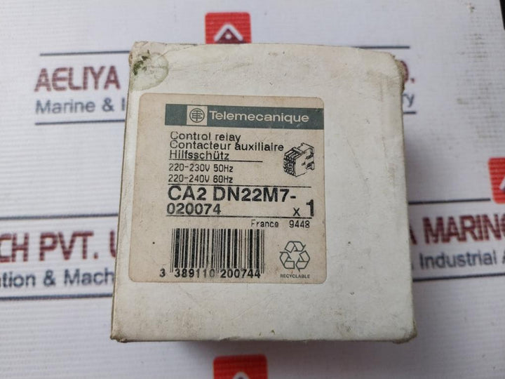 Telemecanique CA2 DN22 Control Relay 220-240V 50/60Hz