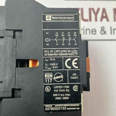 Telemecanique Ca2 Dn22 Control Relay 600Vac Max 10A 03780320152