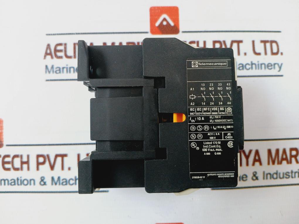 Telemecanique Ca2 Dn40 Control Relay 10A 750V Jis C4531