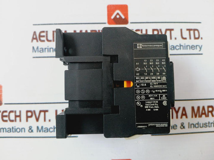 Telemecanique Ca2 Dn40 Control Relay 10A 750V Jis C4531