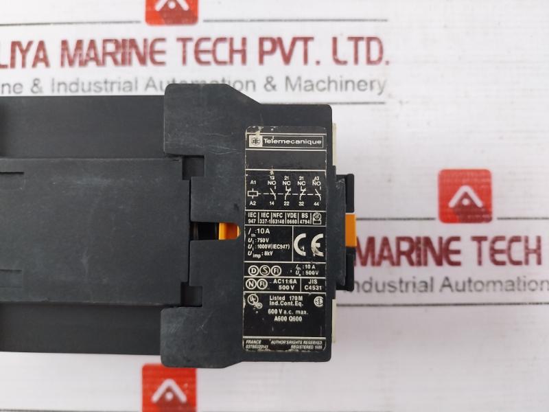 Telemecanique Ca3 Dn22 Control Relay 6A 500V A600 Q600 Iec 337-1