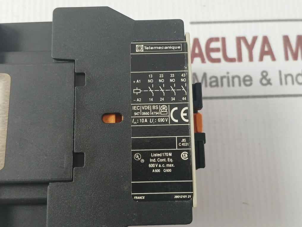 Telemecanique Ca4 Dn 40 Control Relay
