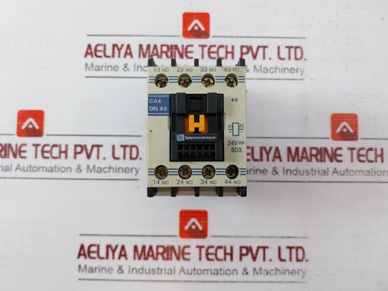 Telemecanique Ca4 Dn 40 Control Relay 600Vac Max 38012101 21