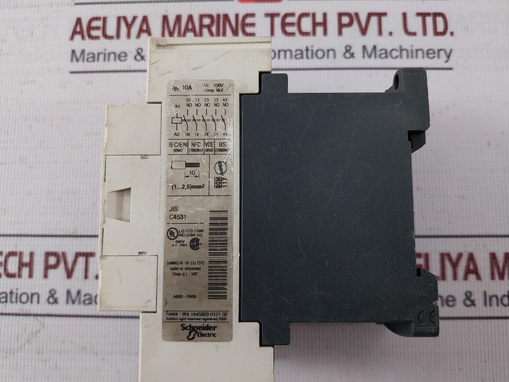 Telemecanique Cad503Nd Contactor Relay 690V Ac 10A 60V Dc