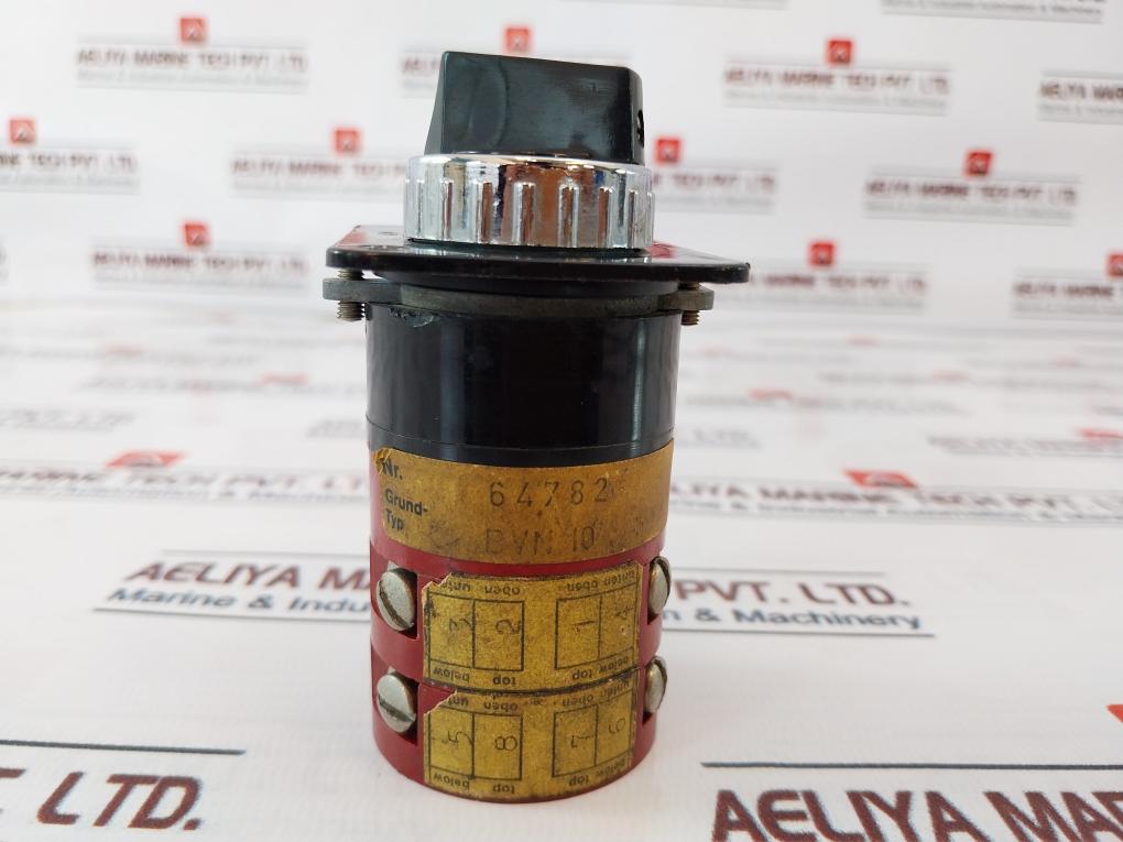 Telemecanique Cee 24 Selector Switch 10A 380V Bvn 10