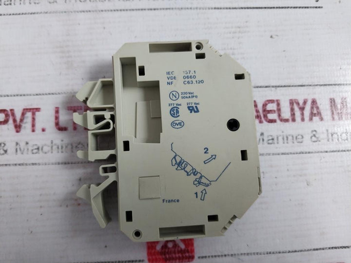 Telemecanique Gb2-cb05 Thermal Magnetic Circuit Breaker 0,5A 380/415V 220Vac
