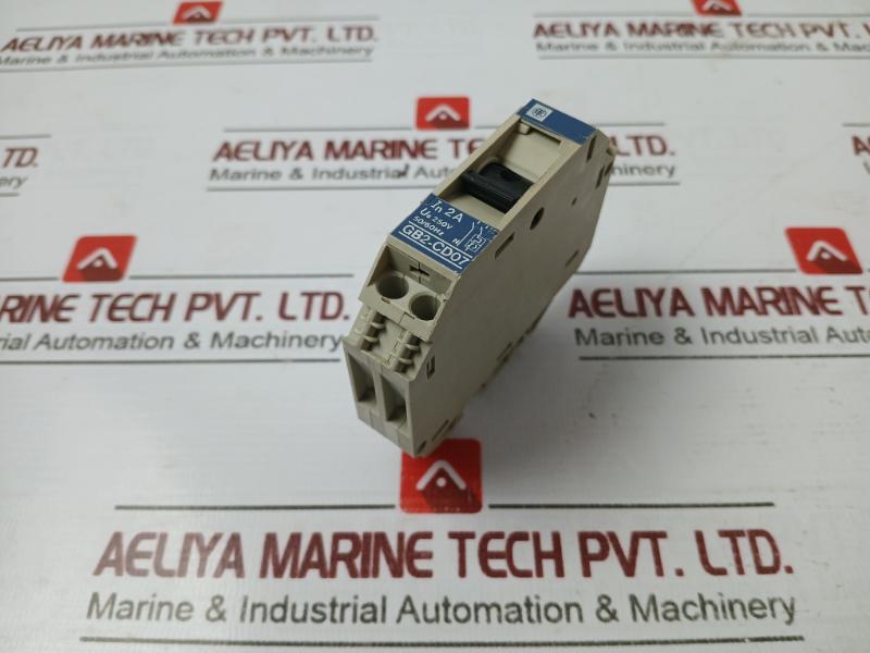 Telemecanique Gb2-cd07 Thermal Magnetic Circuit Breaker 220Vac 50/60Hz