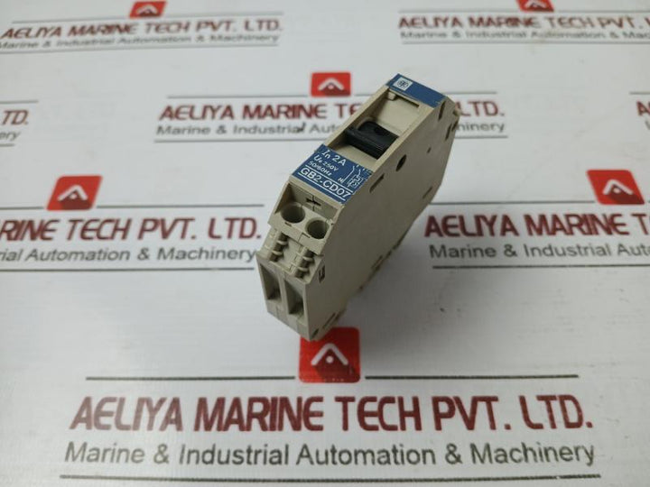 Telemecanique Gb2-cd07 Thermal Magnetic Circuit Breaker 220Vac 50/60Hz