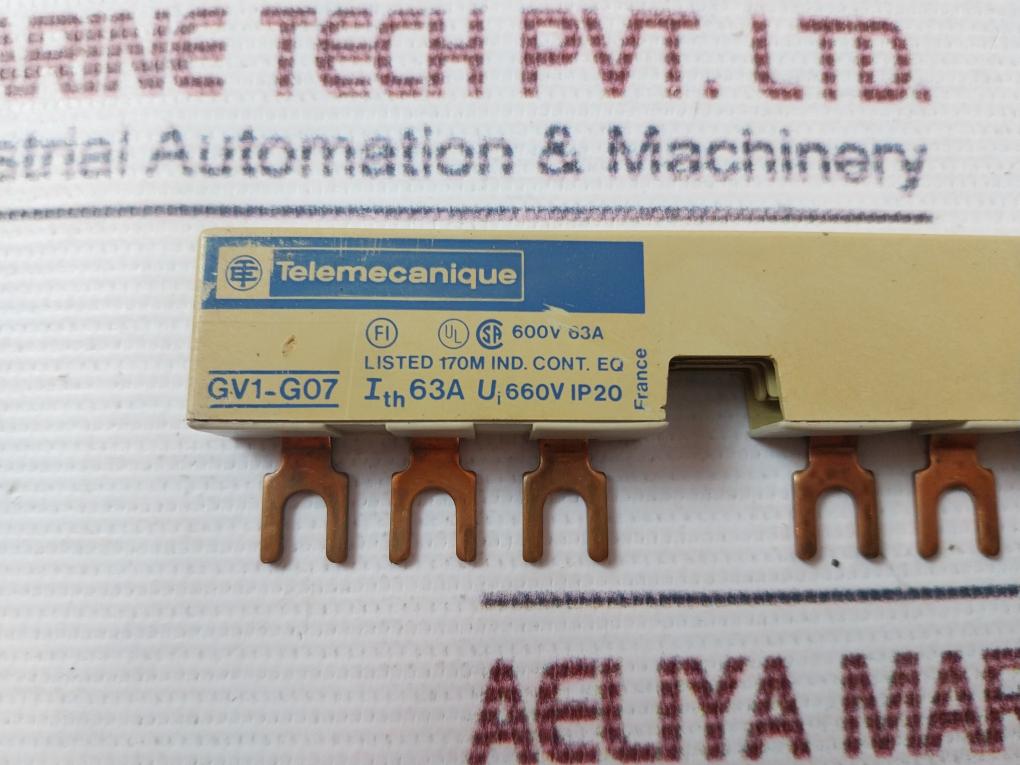 Telemecanique Gv1-g07 Busbar Terminal Block