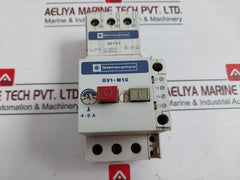 Telemecanique Gv1-l1 Manual Motor Starter W/ Auxiliary Contact Block Gv1-m10