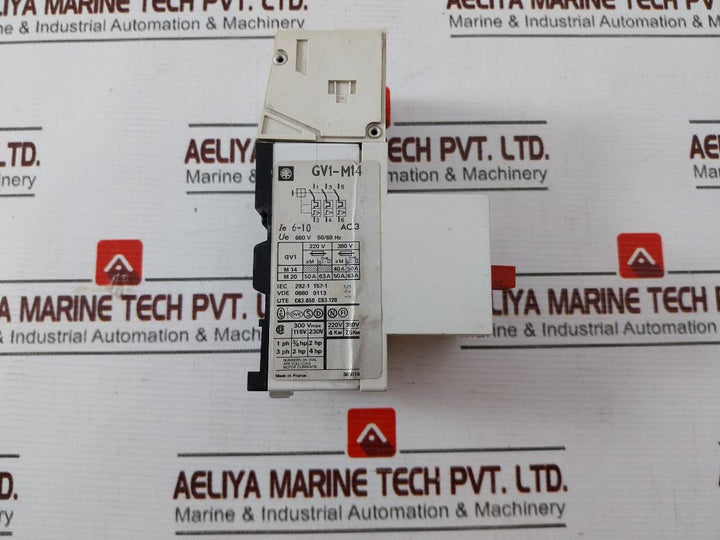 Telemecanique Gv1-l1 Motor Protection Circuit Breaker 63A 660V 50/60Hz