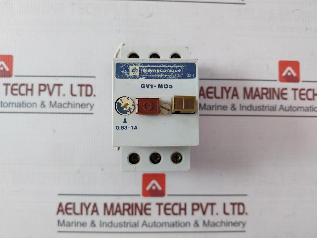 Telemecanique Gv1-m05 Motor Overload Protection Starter 0.63-1A 660V Ac