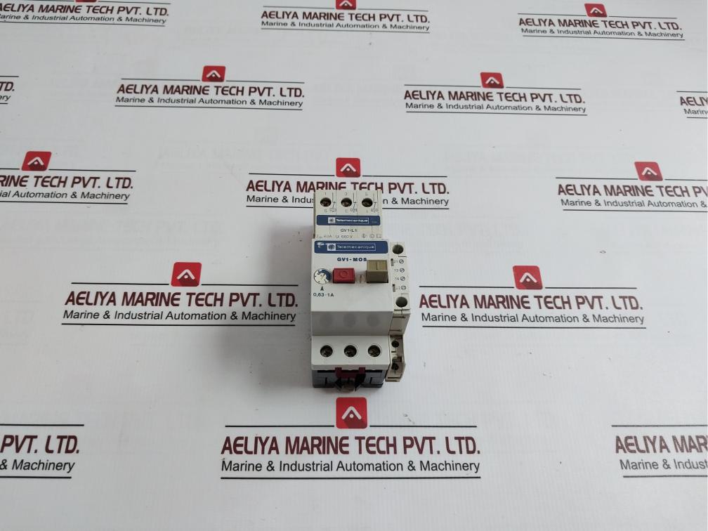 Telemecanique Gv1-m05 Motor Protector 660V 0,63-1A 300V 63A 50/60Hz 10A