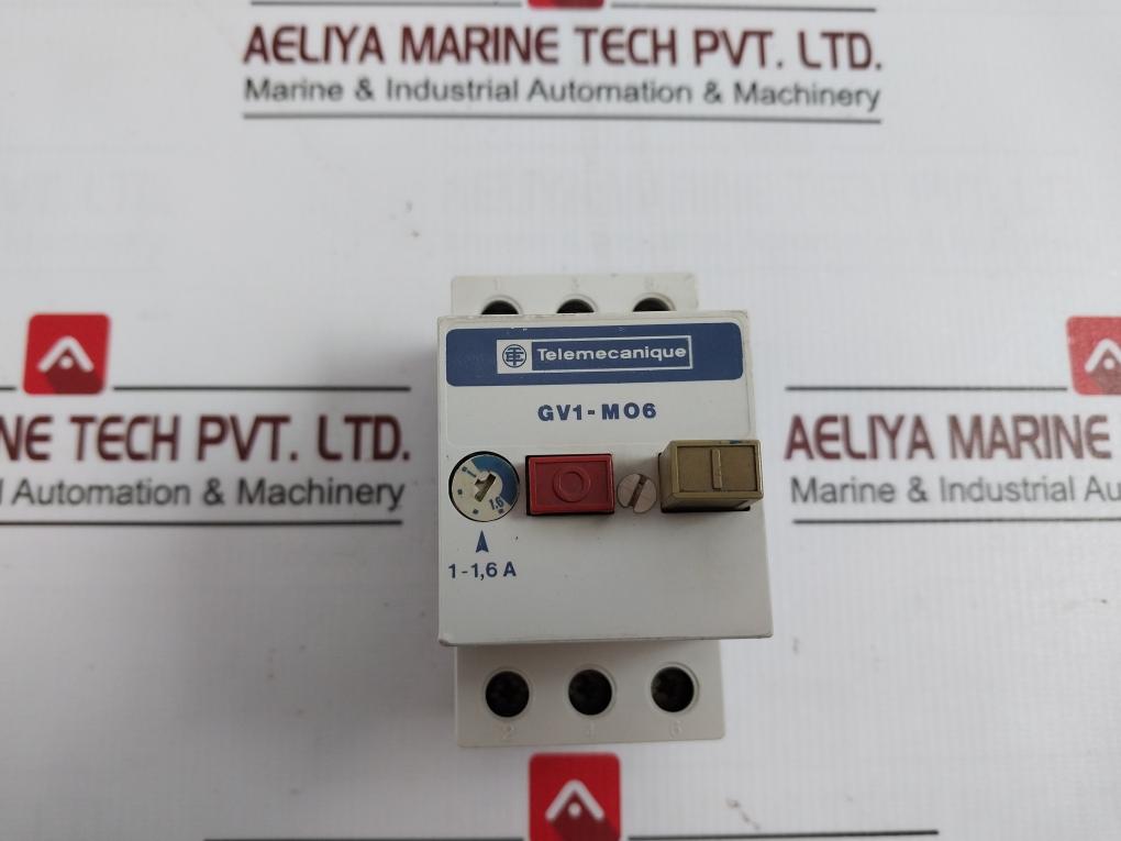 Telemecanique Gv1-m06 Molded Case Motor Circuit Breaker 220-380-440V