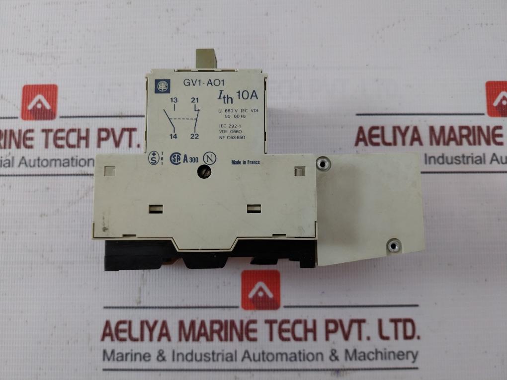 Telemecanique Gv1-m06 Motor Circuit Breaker 660V 50/60Hz Iec 292-1 157-1