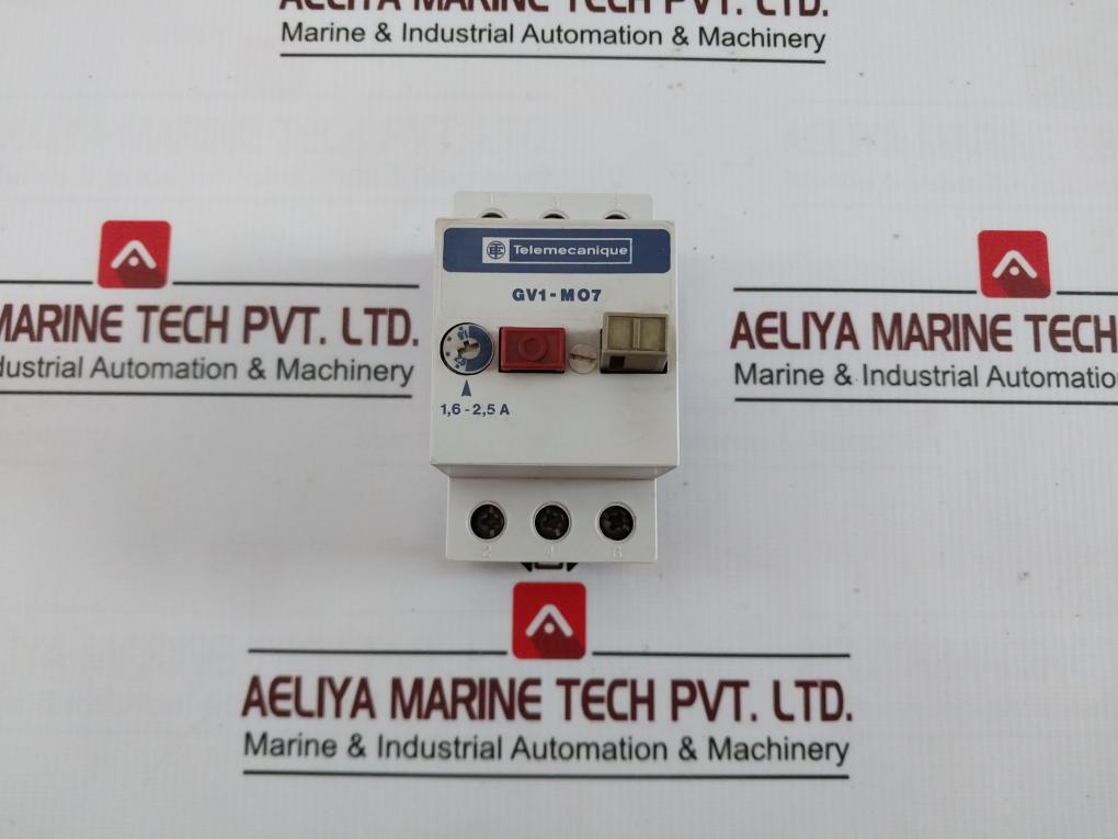Telemecanique Gv1-m07 Motor Protector 600V 50/60Hz 220-380-440V 1,6-2,5A